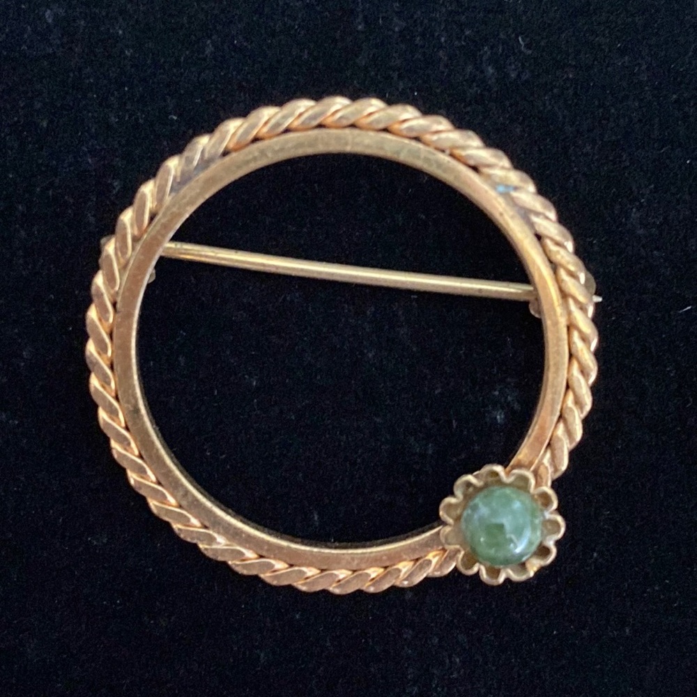 Vintage DCE 1/20 14K GF Pin